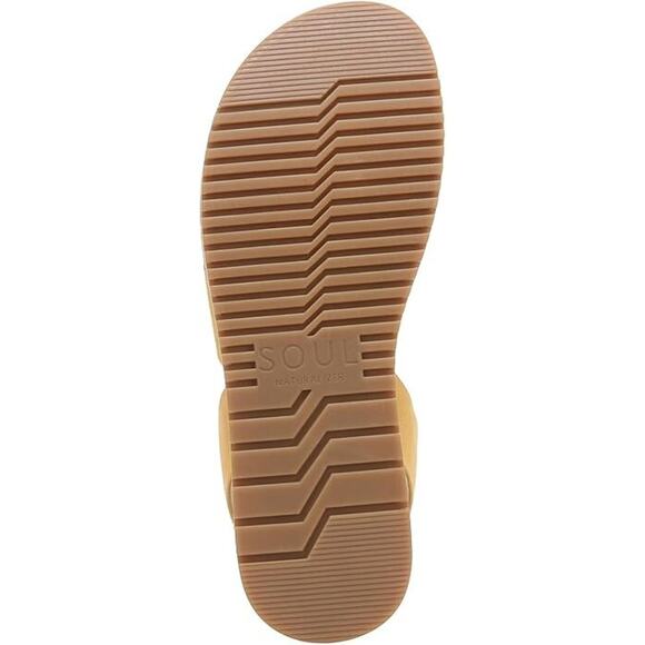 Soul Naturalizer Women's Divina Ankle Strap Sandals, Yellow Nubuck Size 9.5M - Picture 6 of 6